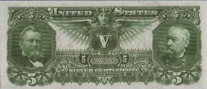 1896 Educational series two dollar silver certificate