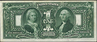 1896 Educational series one dollar silver certificate