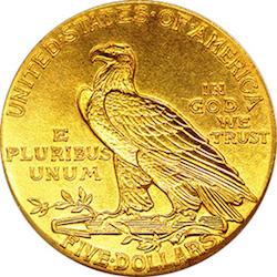 Indian Head Quarter Eagle